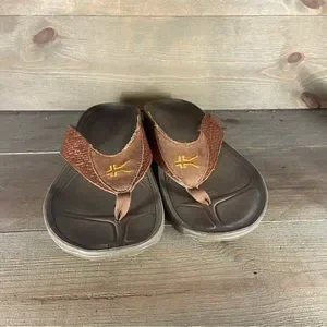 KURU | Shoes | Kuru Kala Mens Size 8 Sandals Brown Slip On  display picture 3